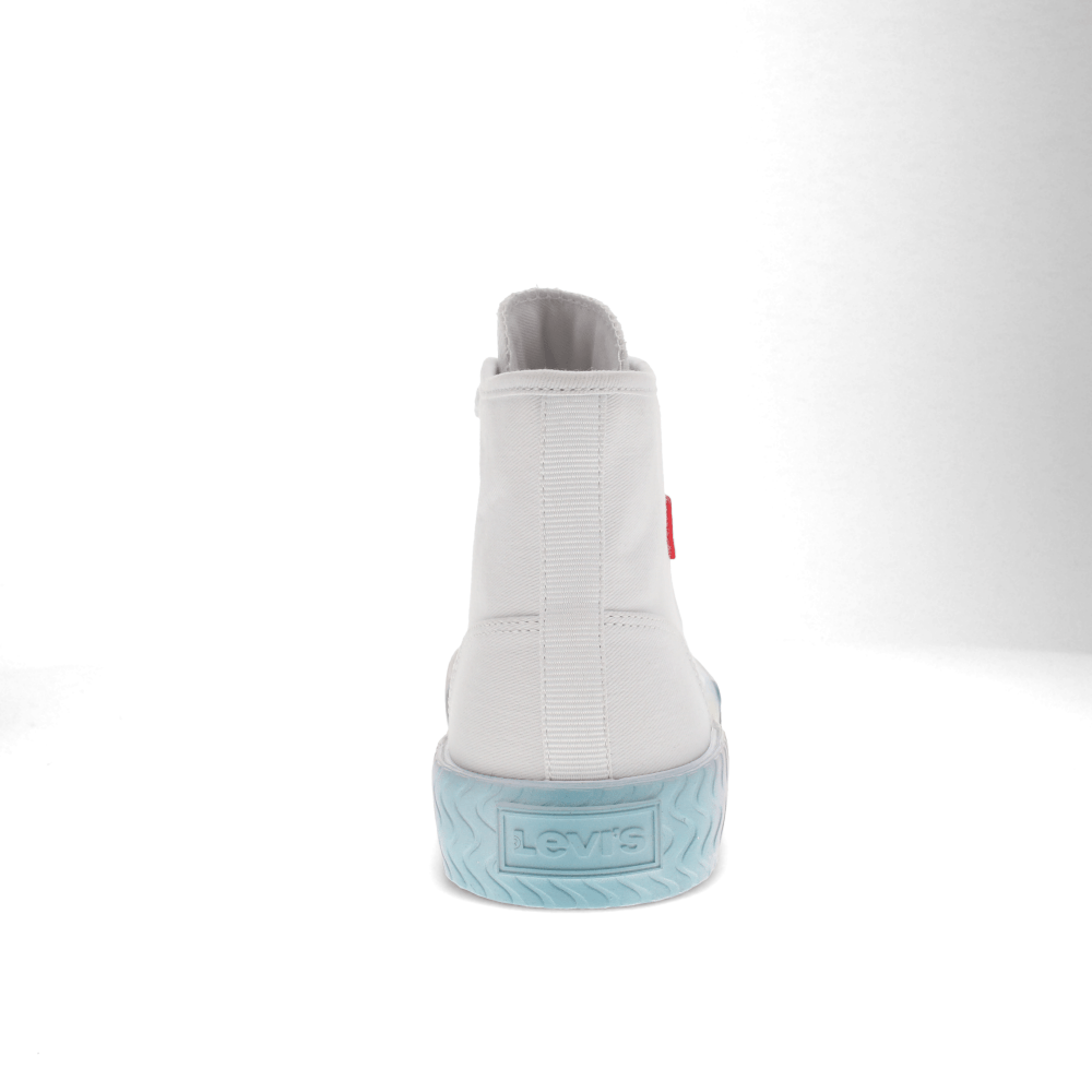 White/Multi-Levi's Womens Mdrn Hi DF Fashion Hightop Sneaker Shoe