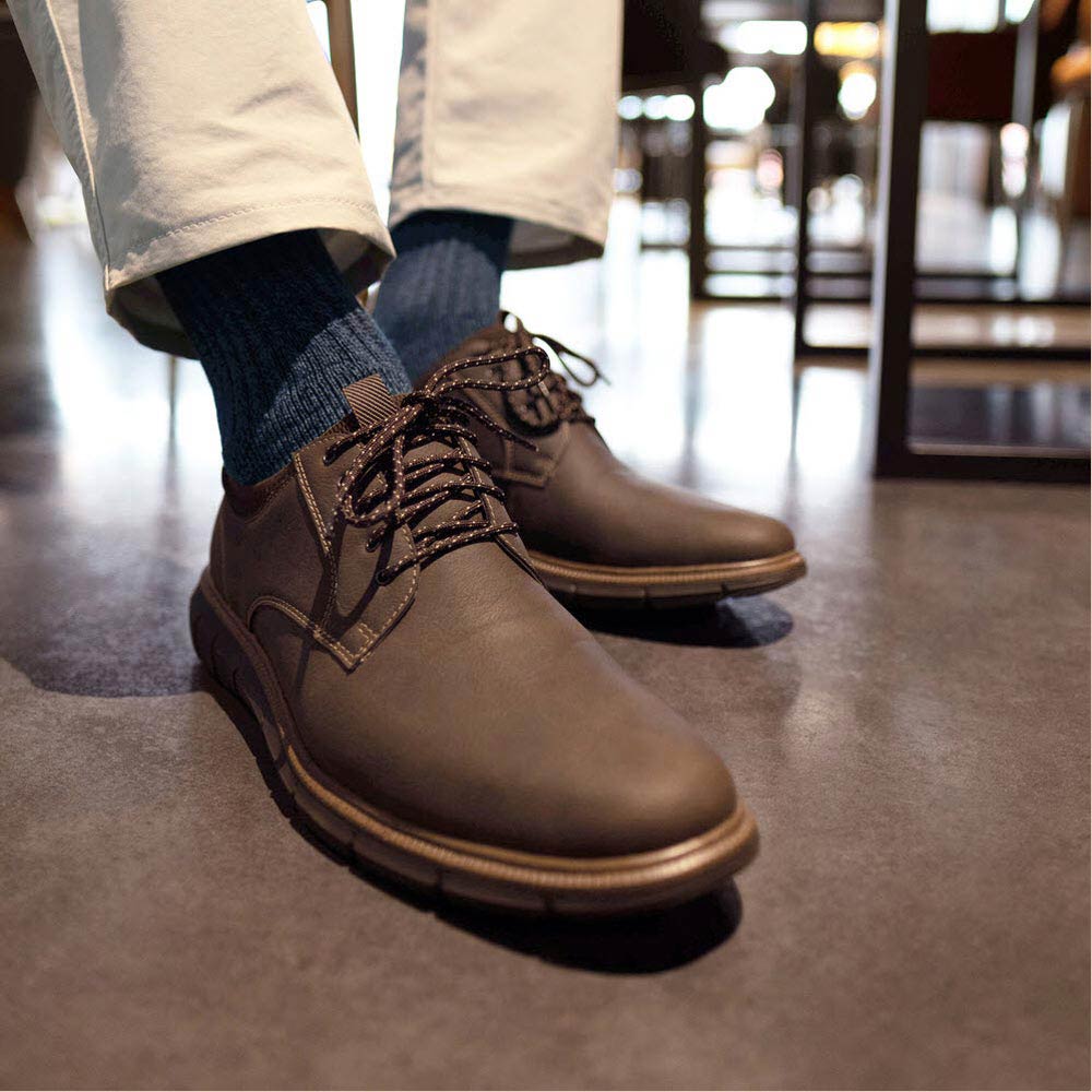 Dark Brown-Dockers Mens Cooper Business Casual SupremeFlex Casual Oxford Shoe