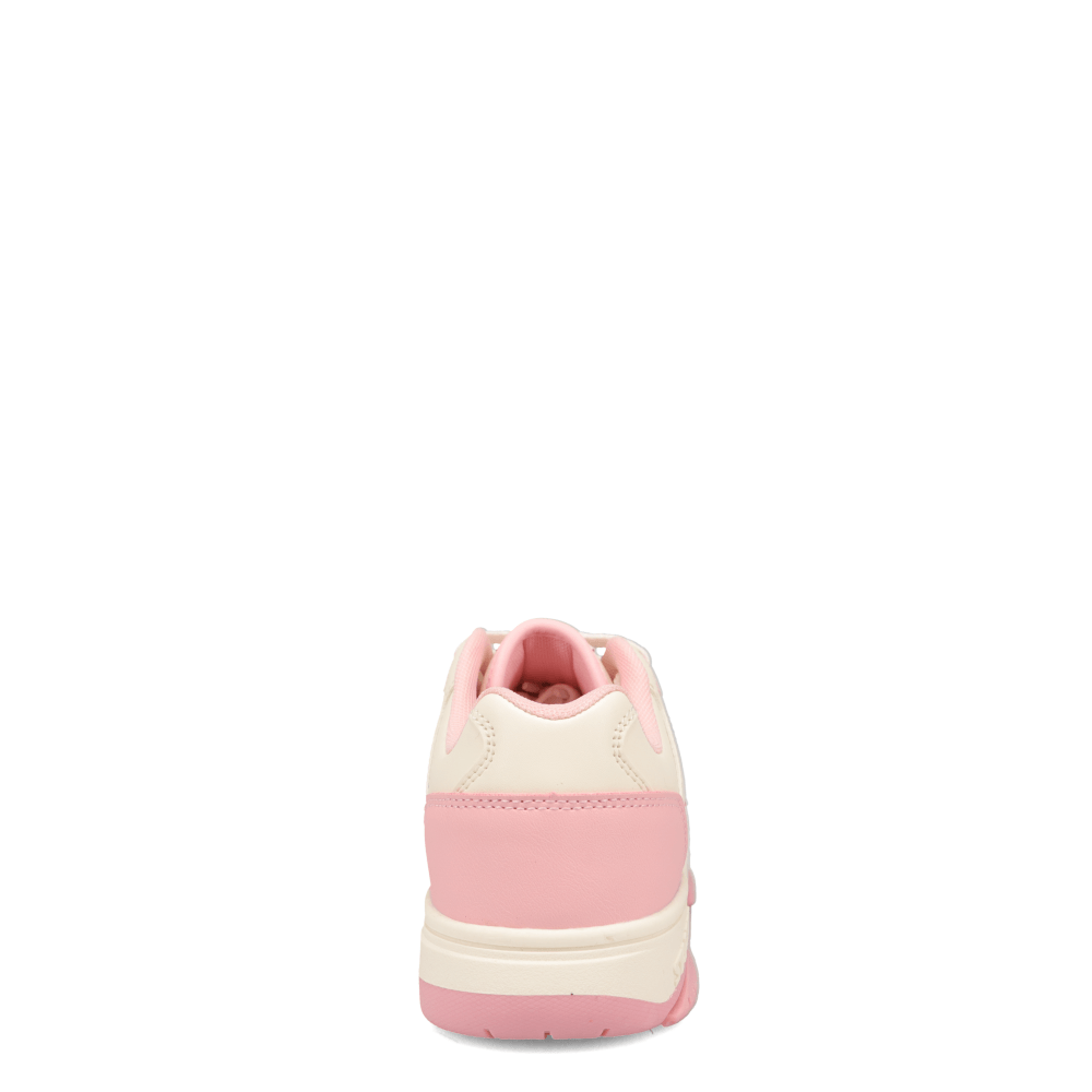 Star White/Rose-Starter Womens Fast Break Low Genuine Leather Sneaker