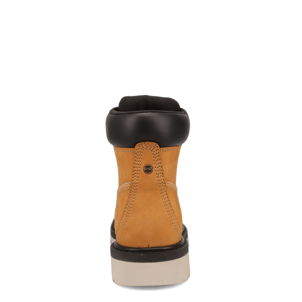 Wheat-WRANGLER Womens Alana Steel-Toe Work Boot